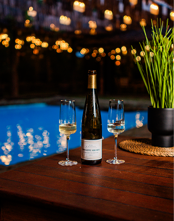 Bottle of sparkling wine